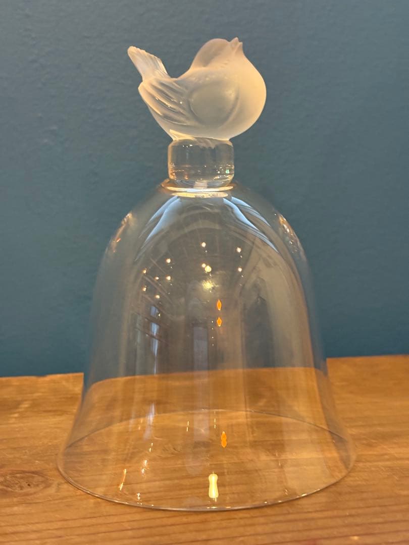 【訳あり】ラリックLaliqueディナーベルDinner Bell ガラスドーム