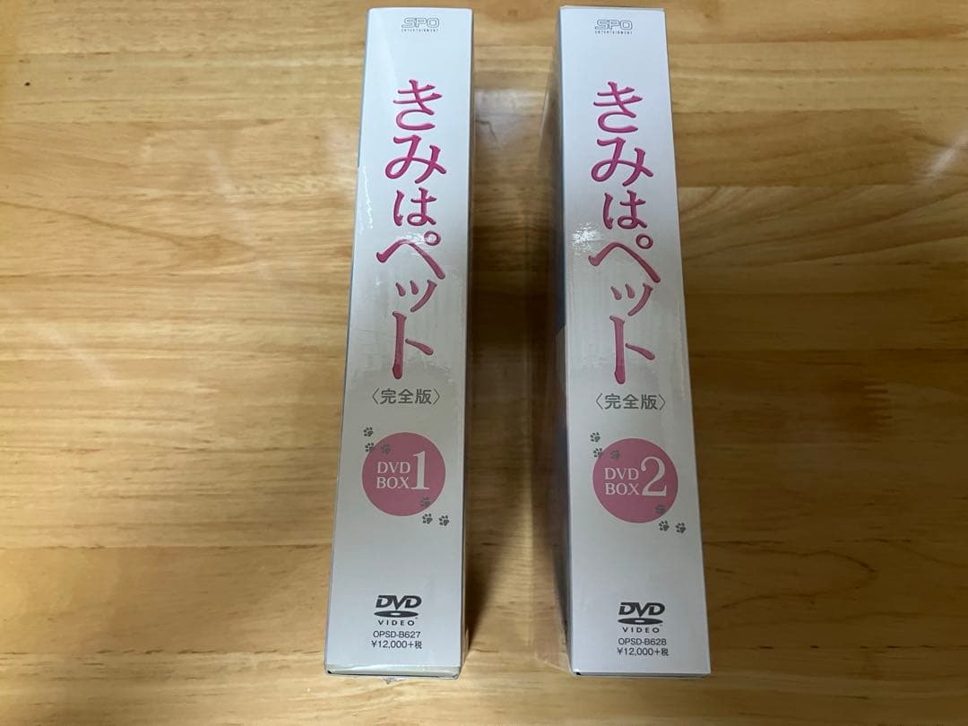 新品未使用　志尊淳きみはペット (1)(2)DVD BOXセット完全版特典映像付