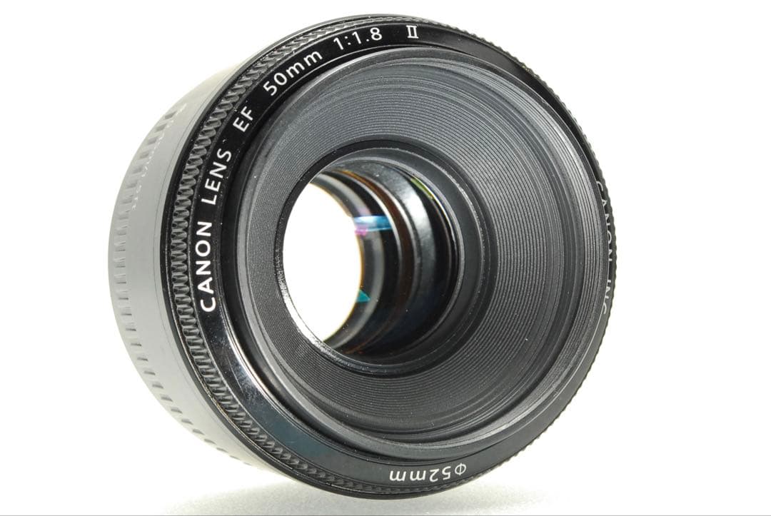 Canon EF 50mm F1.8 Ⅱ ❤️キヤノン 単焦点レンズ 一眼レフ