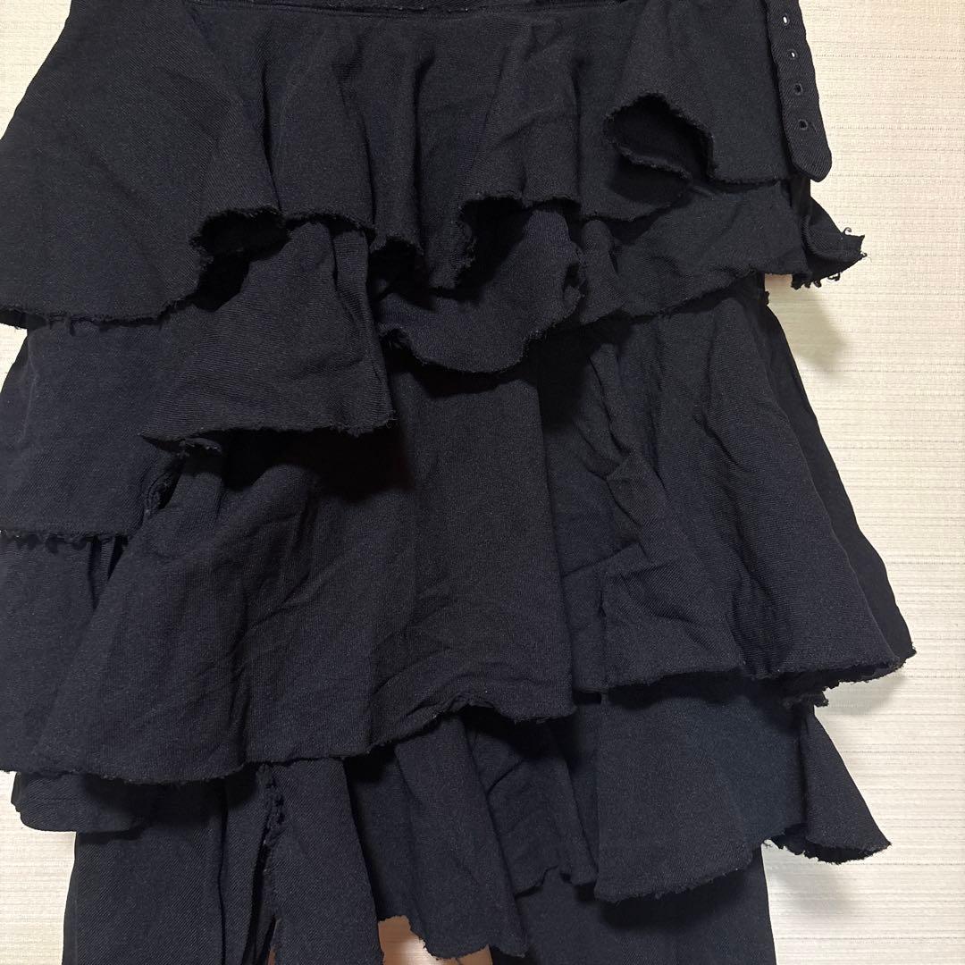 後染めギャルソン変形ボトムス