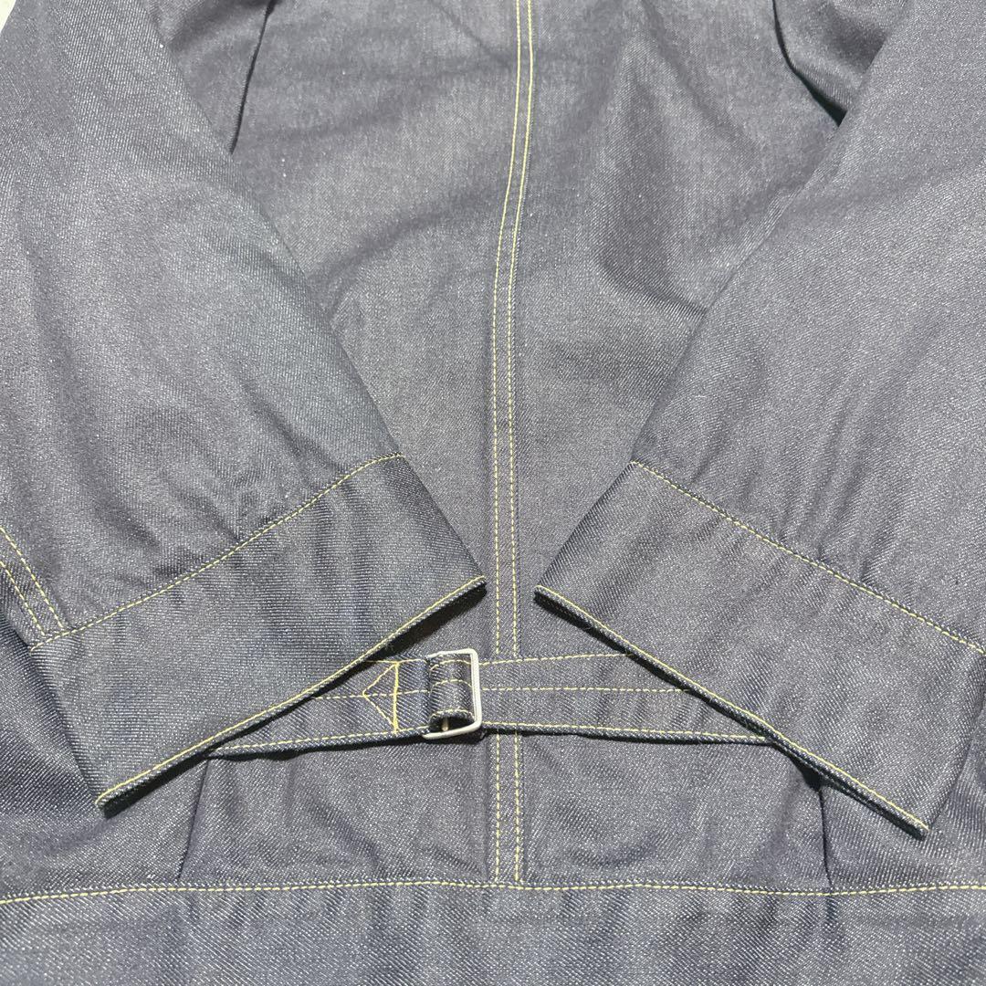 極美品！beautiful people セルヴィッチデニムビッグブルゾン