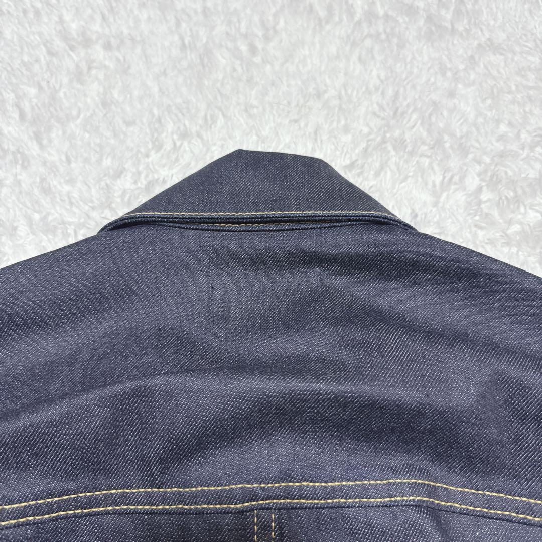 極美品！beautiful people セルヴィッチデニムビッグブルゾン