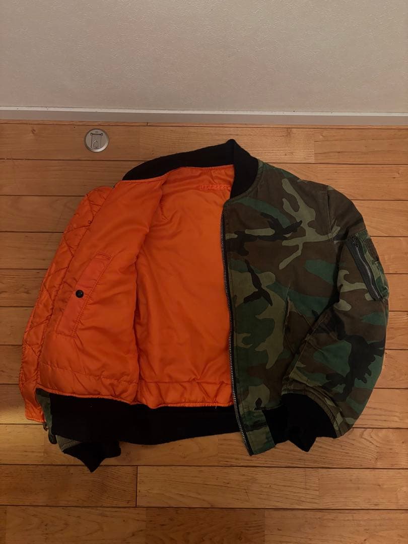 ma-1 MA-1 迷彩 カモ