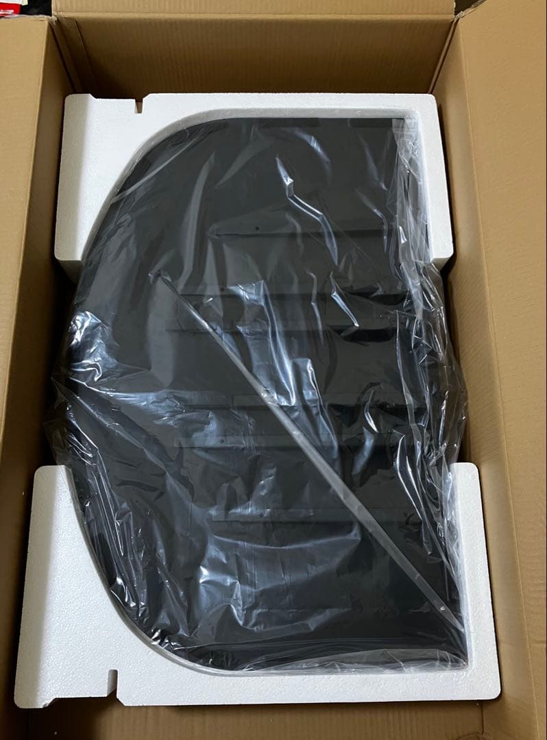 【新品・未使用】壁寄せテレビスタンド・WS-BL840-DB・朝日木材加工