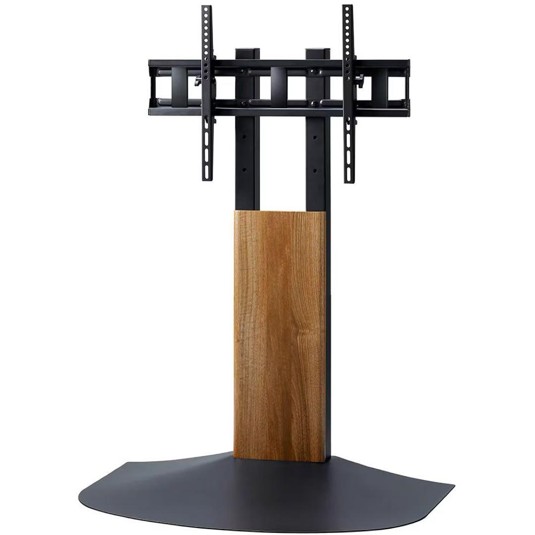 【新品・未使用】壁寄せテレビスタンド・WS-BL840-DB・朝日木材加工