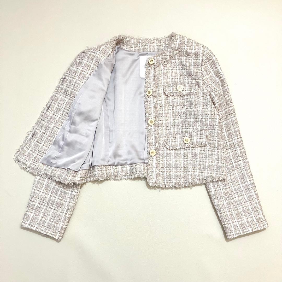Herlipto タグ付き未使用 Grace Tweed Jacket pink
