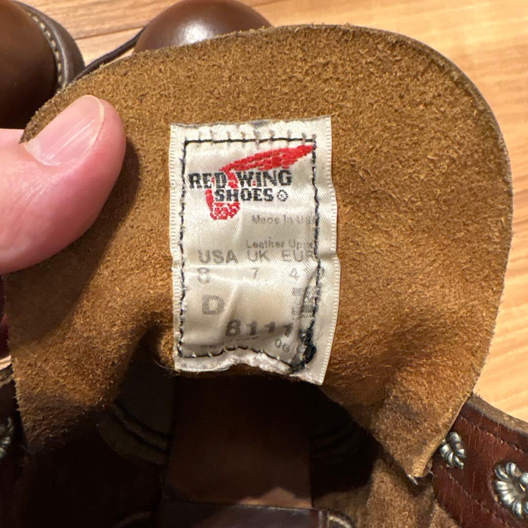 レッドウィング アイアンレンジャー 8111 8D