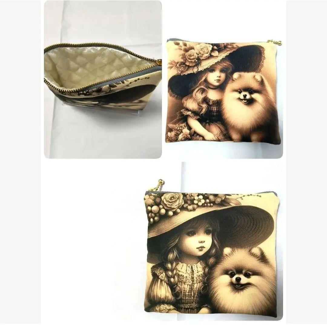 Yourelia様】ハンドメイドオーダー★犬猫女の子★ポーチ&巾着&バッグ　7点