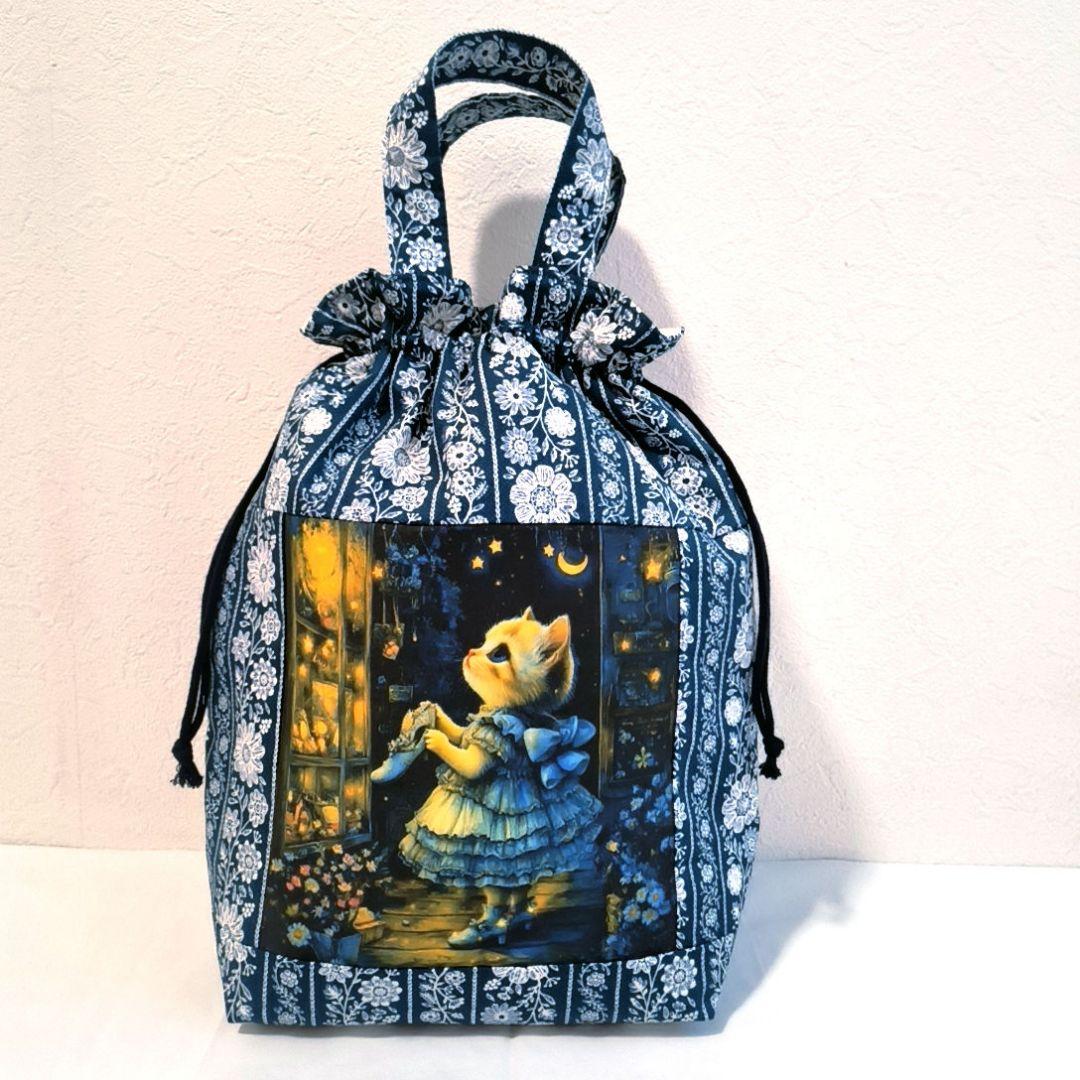 Yourelia様】ハンドメイドオーダー★犬猫女の子★ポーチ&巾着&バッグ　7点