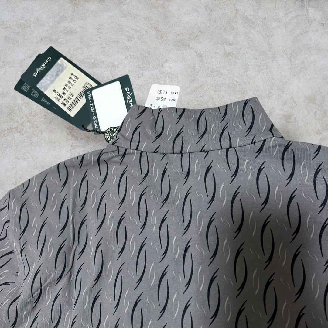 【定価56,100円】新品未使用 CHERVO ハーフジップ　ゴルフウェア　M