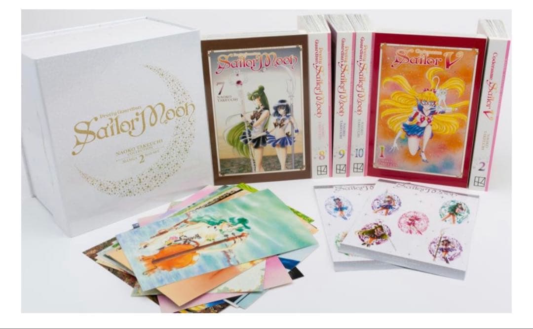 セーラームーン　海外版　完全版　コミックスセット　アートカード