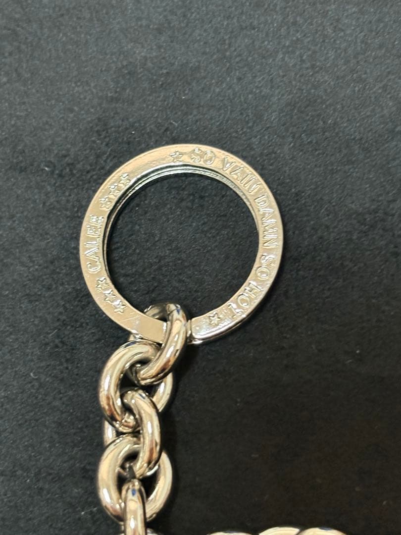 【美品】CALEE キャリー 本革 ウォレットチェーン