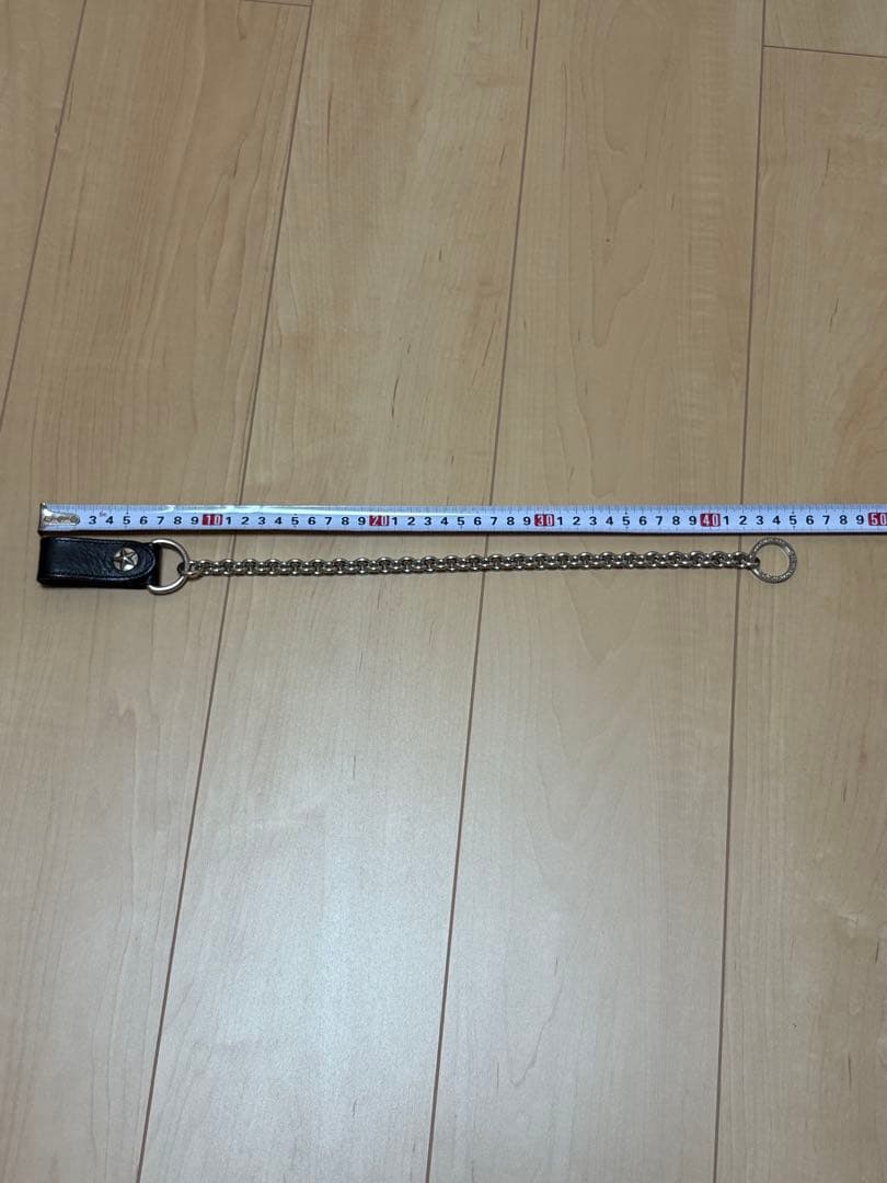 【美品】CALEE キャリー 本革 ウォレットチェーン