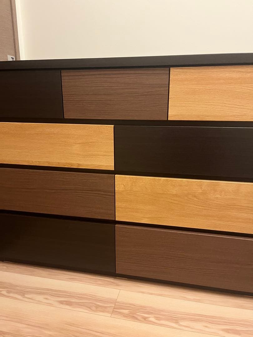 【お値下げ送料込】ニトリ　 ローチェスト　幅120cm　モダンデザイン　カレナ