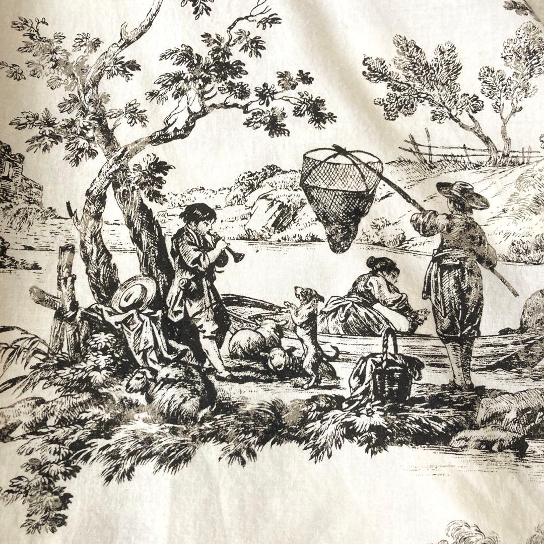 【ますみん】パドカレ プリントワンピース ナチュラル 36