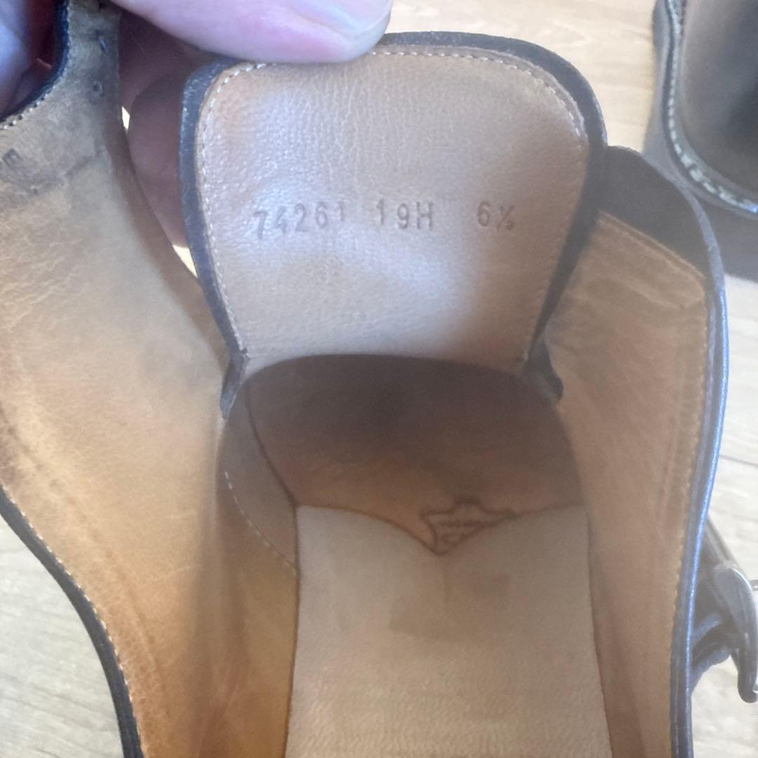 パラブーツ　ウィリアム　6.5 シューツリープレゼント