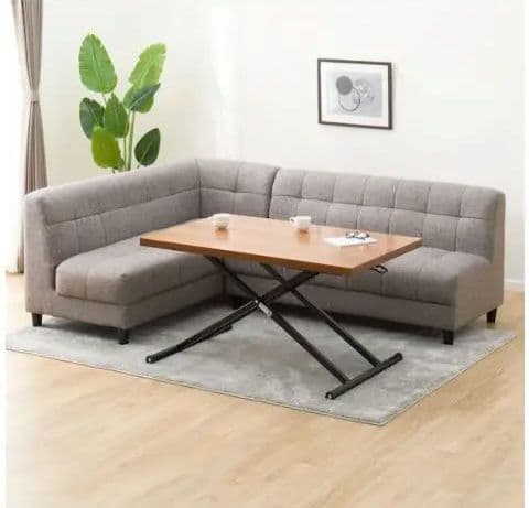 ニトリ昇降式テーブル 天板サイズ120×75