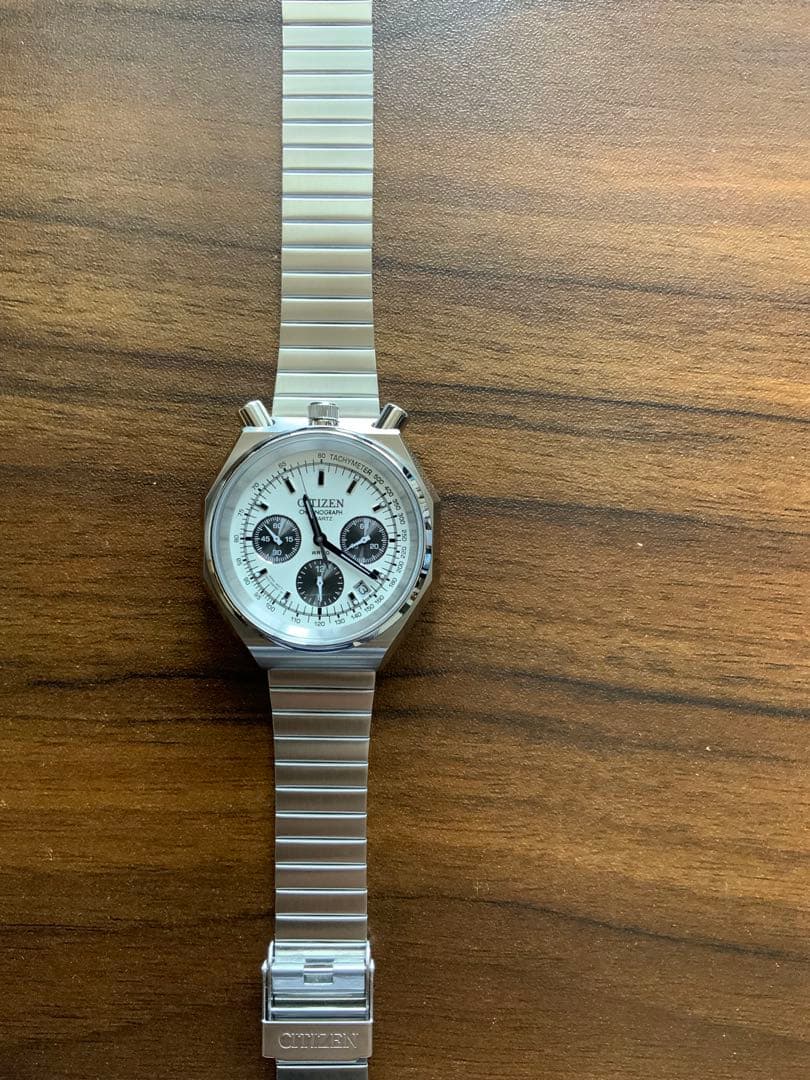 CITIZEN シチズン レコードレーベル ツノ クロノグラフ