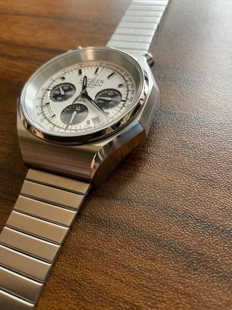 CITIZEN シチズン レコードレーベル ツノ クロノグラフ