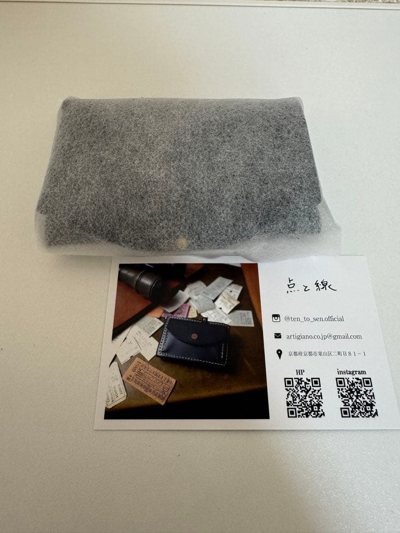 【新品未使用】点と線 usuha peta ブラック 左利き用