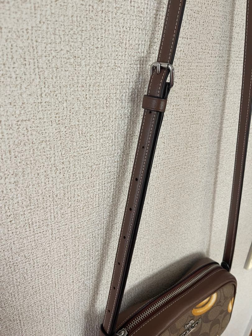 COACH バナナ柄 ショルダーバッグ