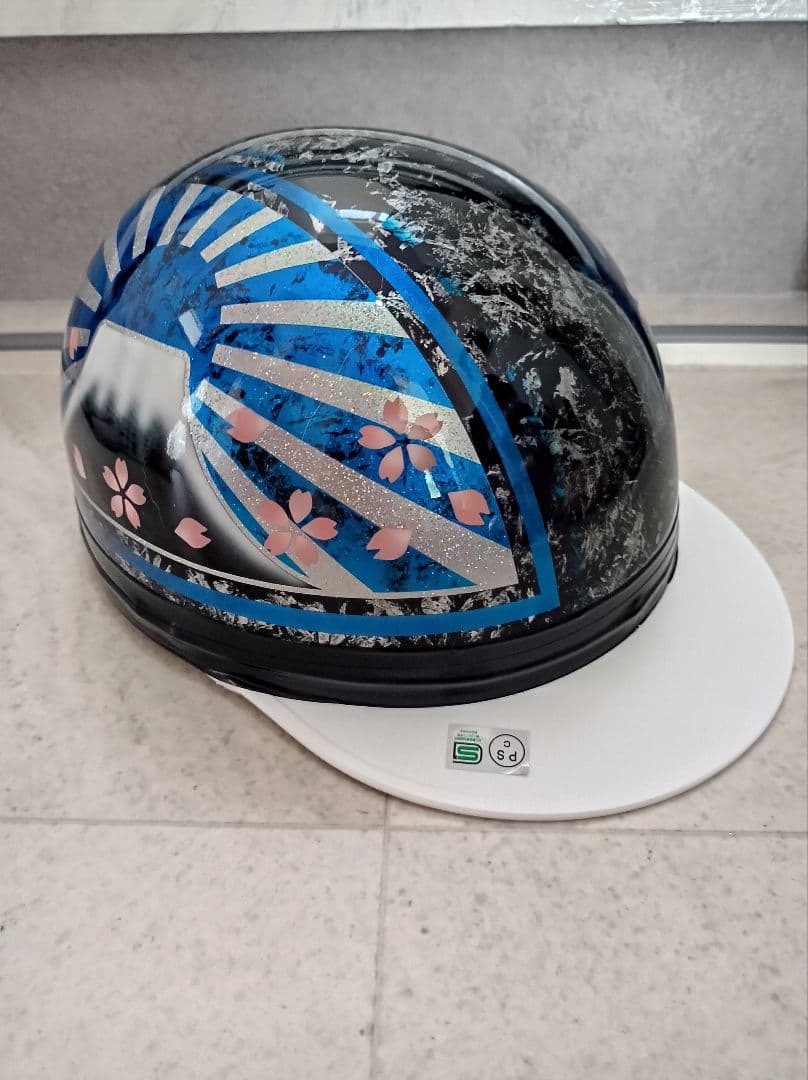 カスタムコルク半　七色ラメ　１個限定翌日発送！三つボタン