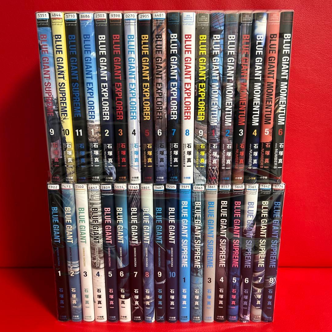 ブルージャイアント　漫画　全巻セット　全36巻　最新刊まで