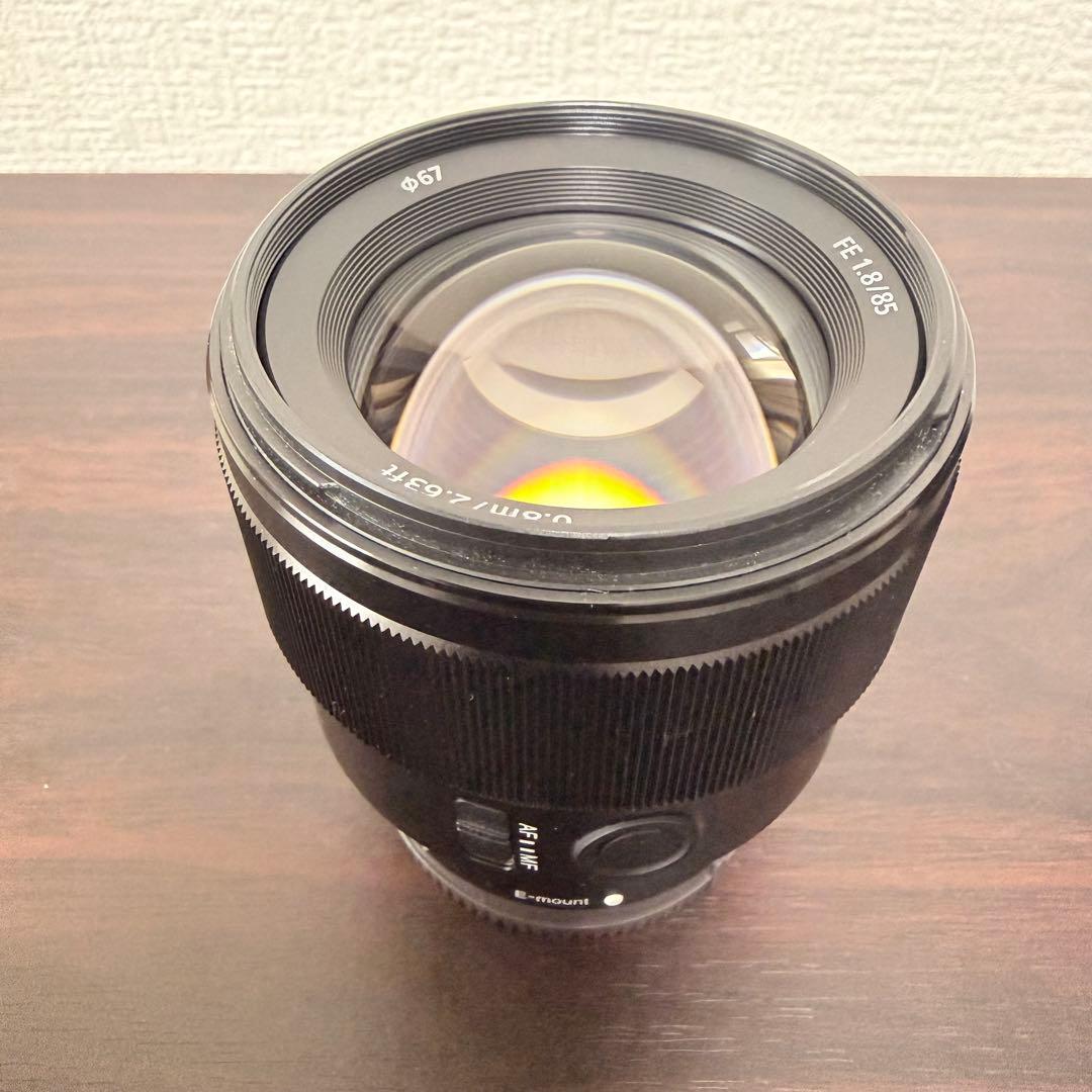 Sony FE 85mm F1.8 レンズ