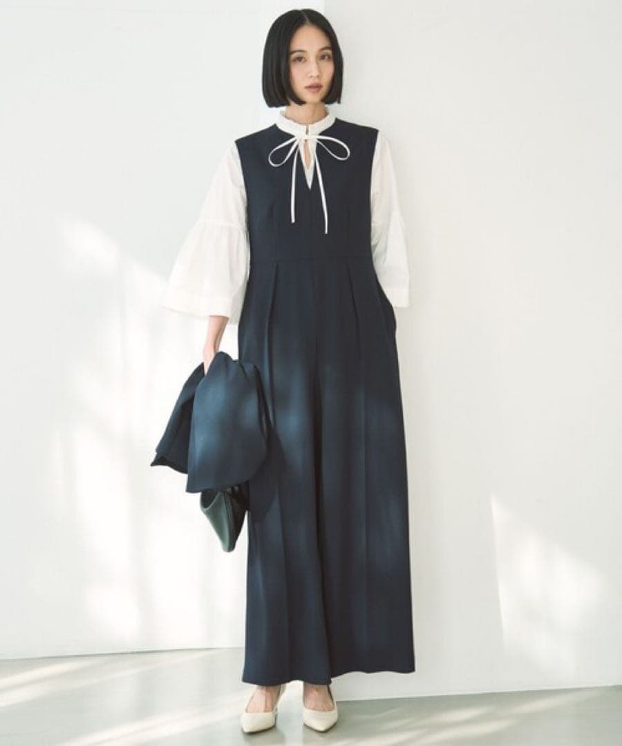 muuu　UNFILO オールインワン　ネイビー