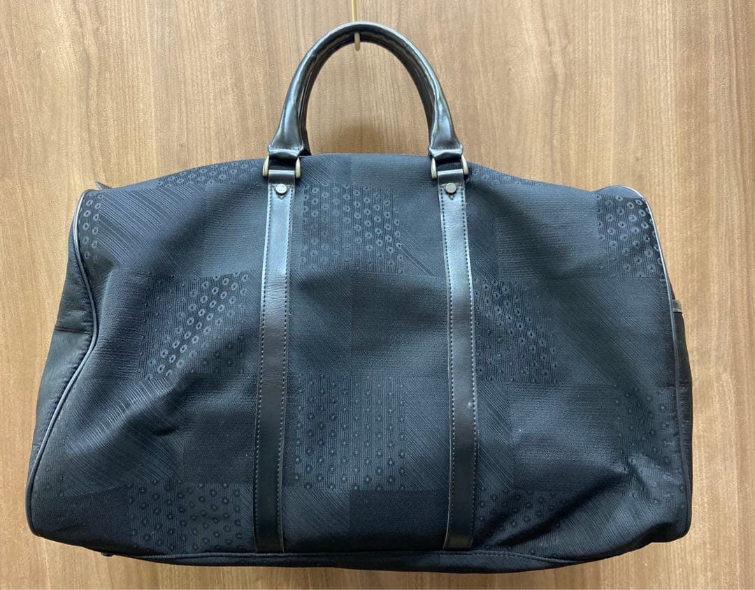 KENZO ケンゾー ボストンバッグ ブラック レザー