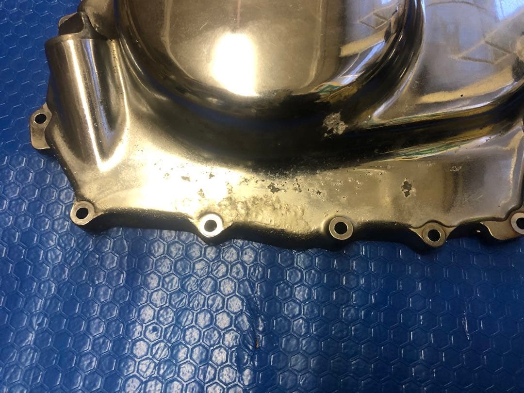 ホンダ スティード400 NC26 純正 エンジンカバー左右 ジェネレータ付き