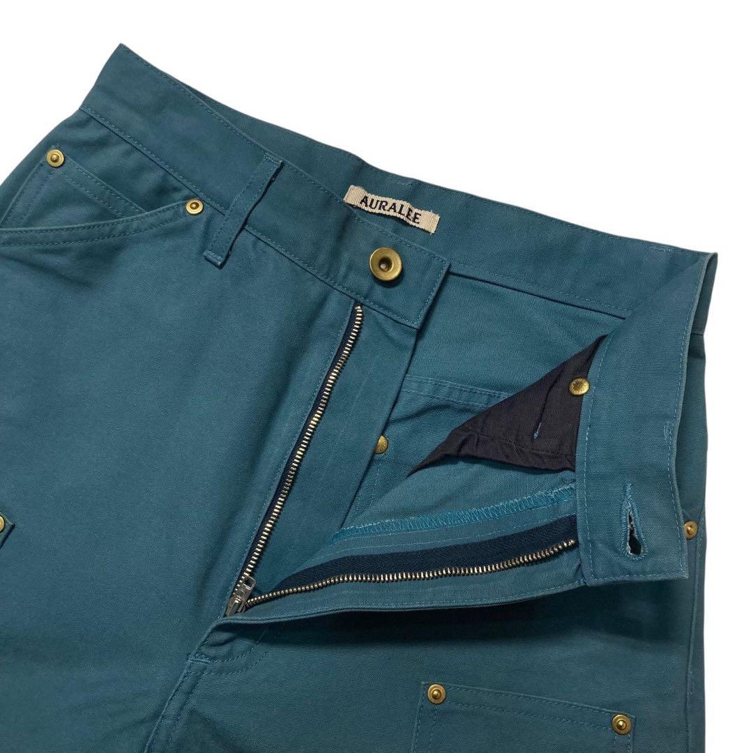 パンツ AURALEE 22AW COTTON OILED CANVAS PANTS