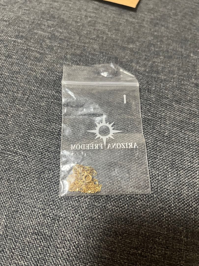 マイケルアリゾナフリーダム k18 チェーン ネックレス　ゴールド