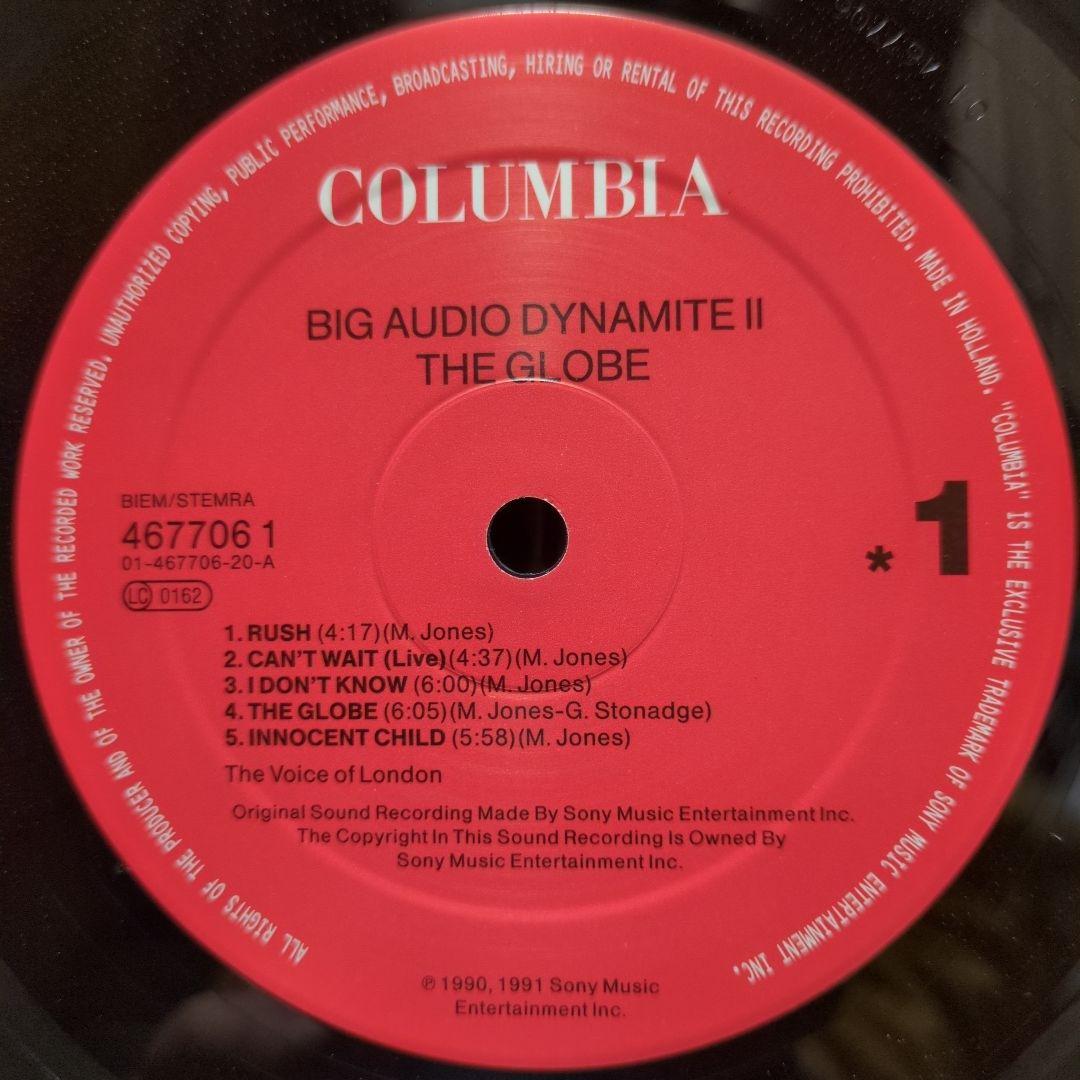 ☆Big Audio Dynamite II / The Globe / LP