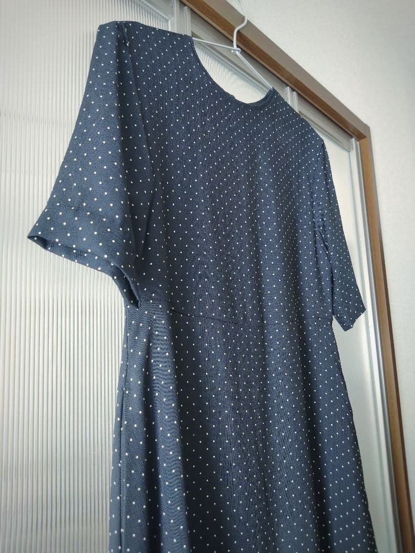 小さな洋品店　きげんのいいひと　「黒曜」ワンピース