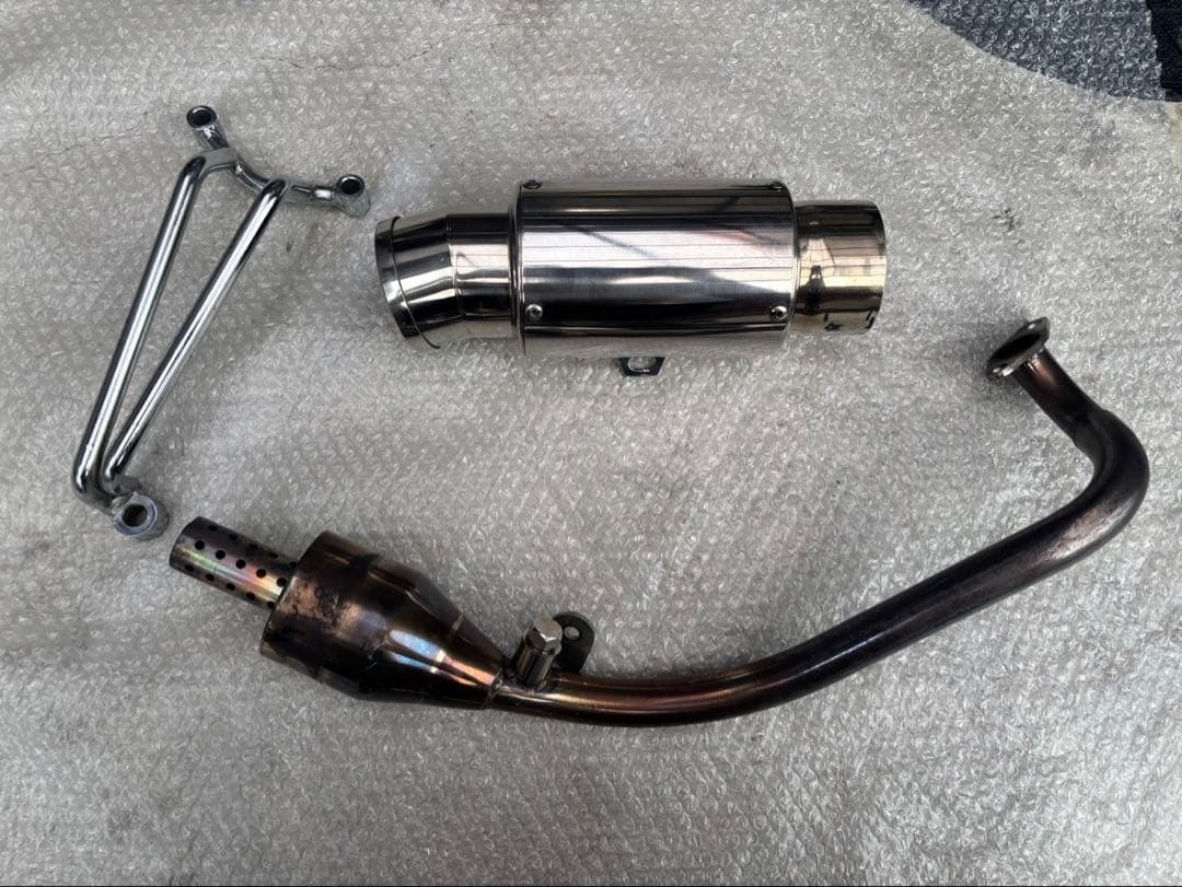 アドレスV125g ステンレスショートマフラー