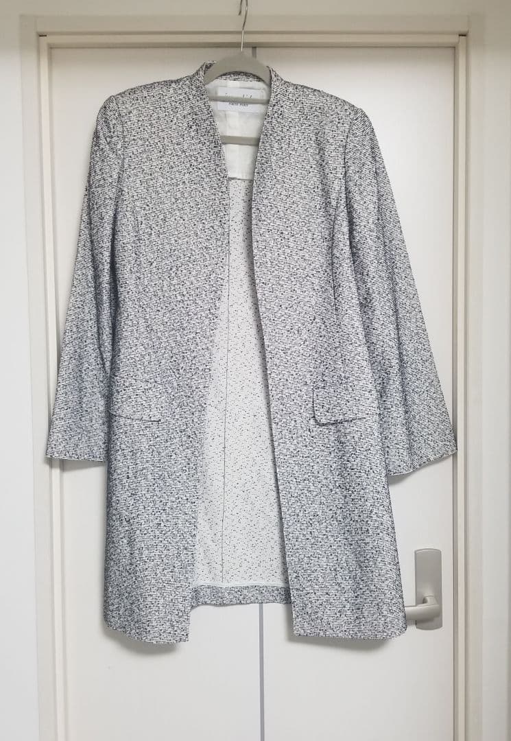 ジュンアシダ　jun ashida　芦田淳　ロングジャケット　美シルエット　美品