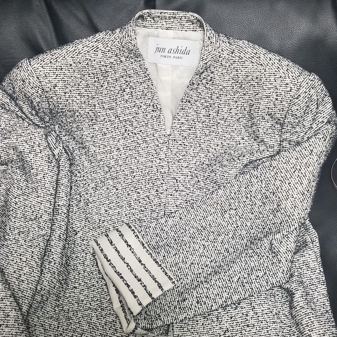 ジュンアシダ　jun ashida　芦田淳　ロングジャケット　美シルエット　美品