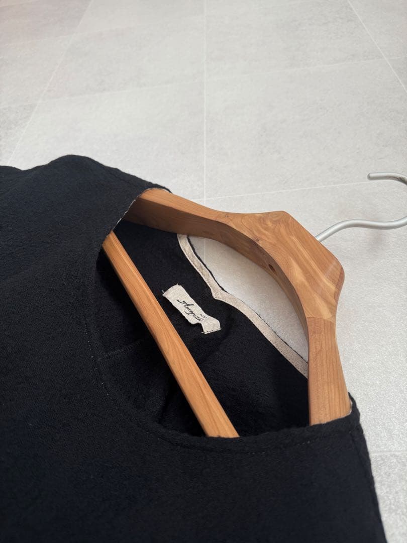 ichi Antiquités イチアンティークス　コットンウールワンピース