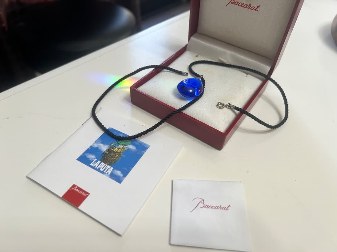 Baccarat 飛行石 (紐交換あり) 天空の城ラピュタ