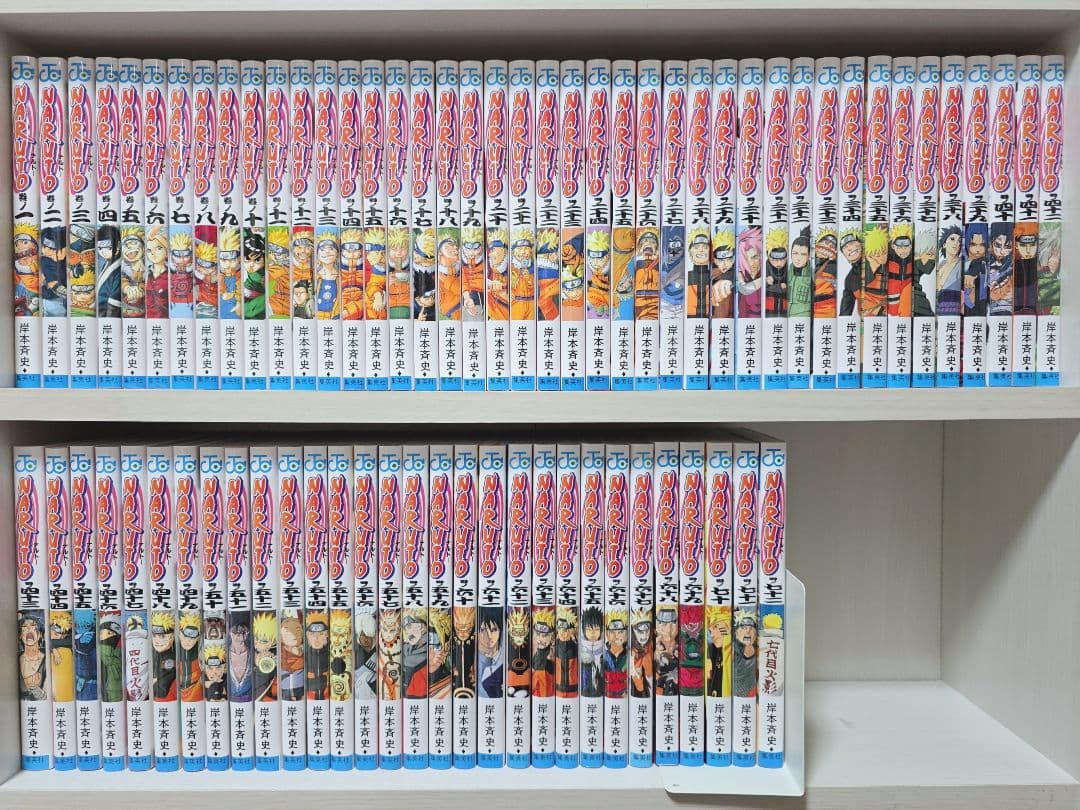 NARUTO 全巻1-72巻セット[完]/極美品/N01