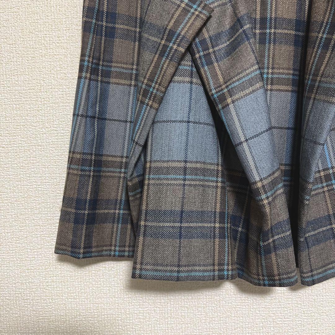 ヴィヴィアンウエストウッド チェック 変形スカート　ミニ