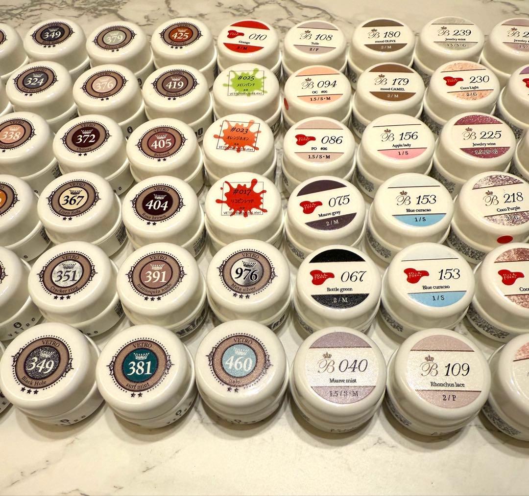 VETRO べトロベラフォーマジェルネイル 60色セット 新品未使用品