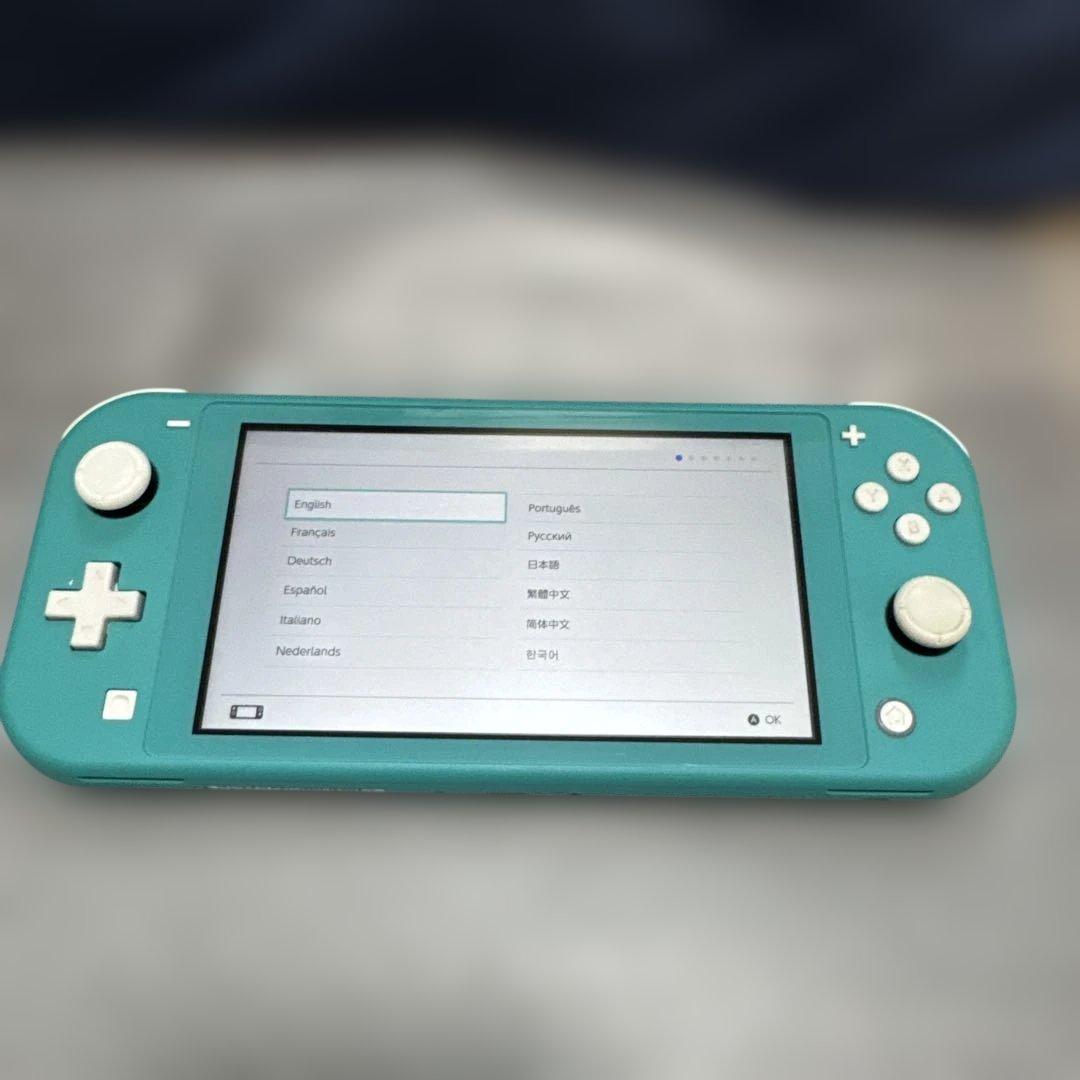2022年製　Nintendo Switch Lite ターコイズ