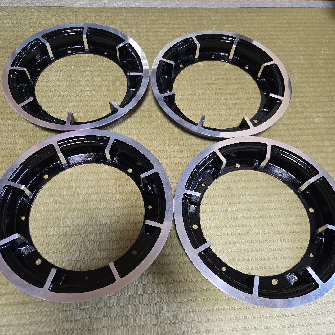 【中古】ホイールセット　バイク　当時もの　旧車　ハヤシタイプ