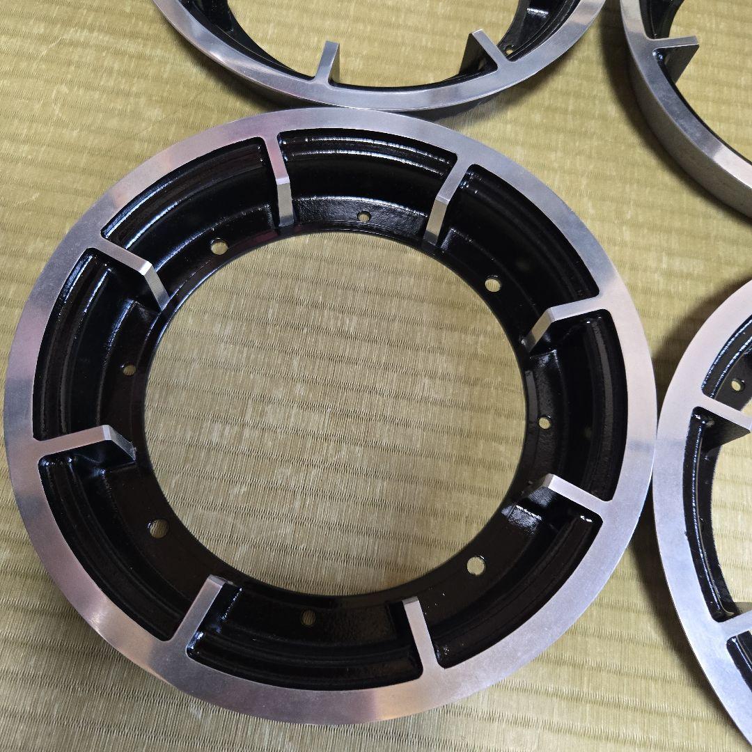 【中古】ホイールセット　バイク　当時もの　旧車　ハヤシタイプ