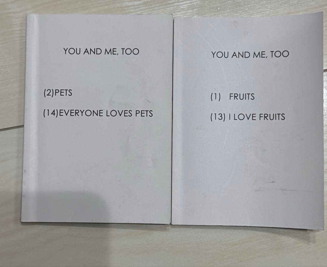 イクウェルチャイルドアカデミー　英語教材