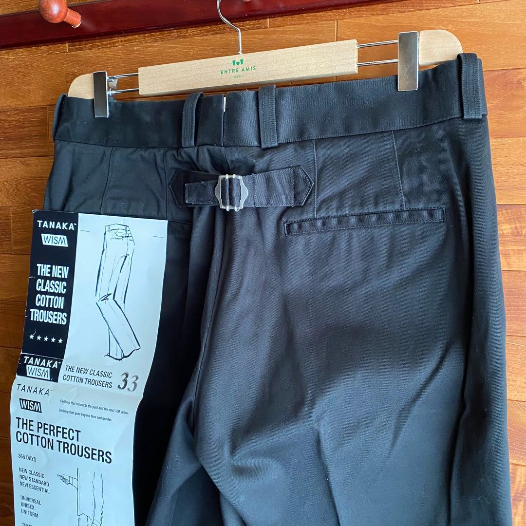 【TANAKA】タナカ 別注 コットン トラウザーパンツ ALLEN サイズ33