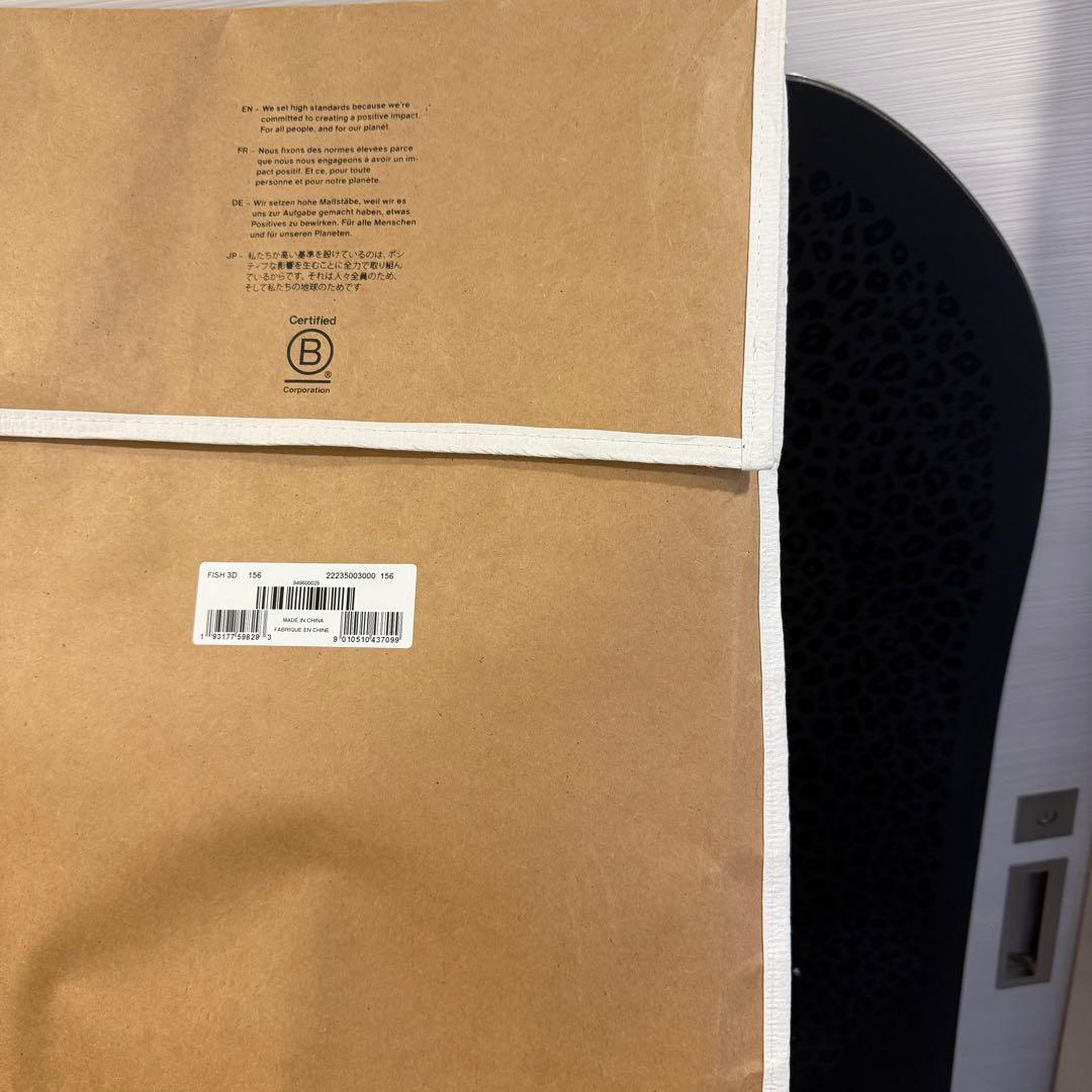 【mura】Burton バートン フィッシュ スノーボード 156cm