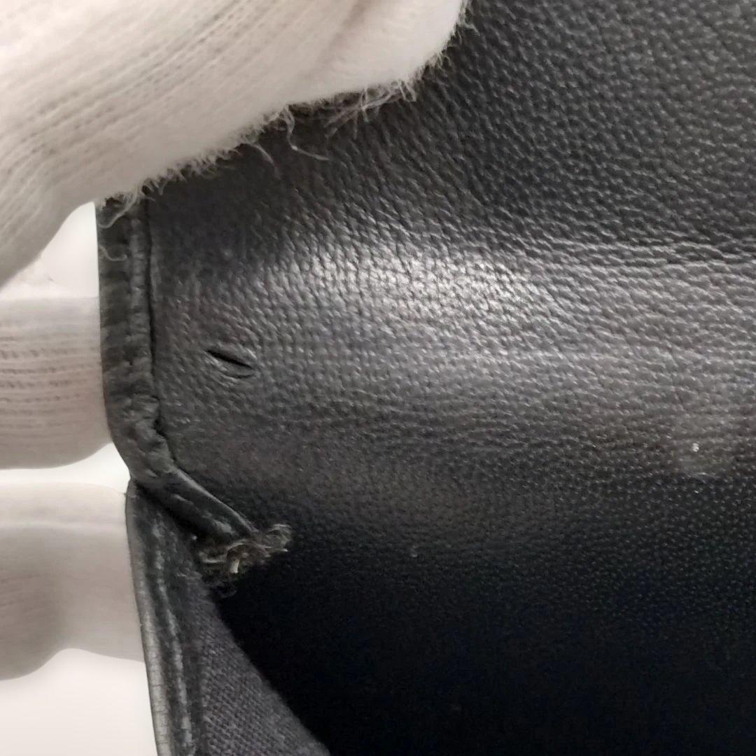 バレンシアガ　BALENCIAGA　三つ折り財布　エブリデイ　ロゴ　ブラック